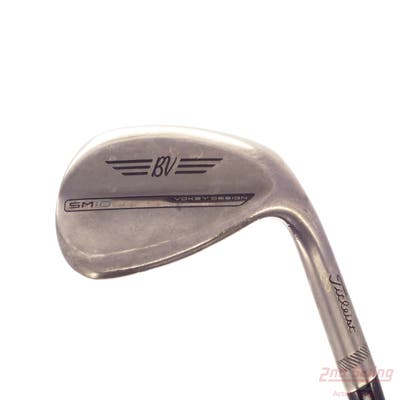 Titleist Vokey SM10 Nickel Wedge Lob LW 60° 10 Deg Bounce S Grind Titleist Vokey BV Steel Wedge Flex Right Handed 35.0in
