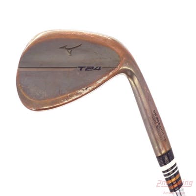 Mizuno T24 Denim Copper Wedge Sand SW 54° 10 Deg Bounce S Grind FST KBS Hi-Rev 2.0 115 Steel Wedge Flex Right Handed 35.25in