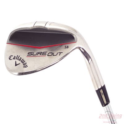 Callaway Sure Out Wedge Lob LW 58° FST KBS Tour 90 Steel Wedge Flex Right Handed 35.0in