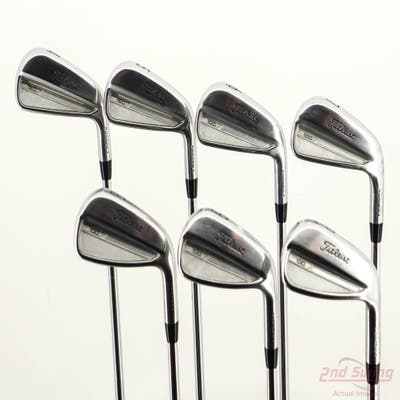 Titleist 2023 T100/T150 Combo Iron Set 4-PW FST KBS Tour Lite Steel Stiff Right Handed +1/2"