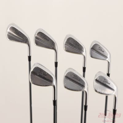 Mint Titleist 2025 T250 Iron Set 4-PW Mitsubishi MMT AMC Blue Graphite Regular Right Handed STD