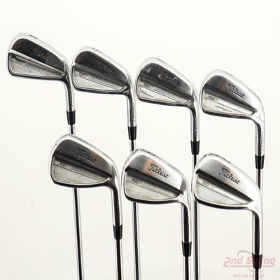 Titleist 2023 T100/T150 Combo Iron Set 4-PW FST KBS Tour $-Taper Steel X-Stiff Right Handed STD