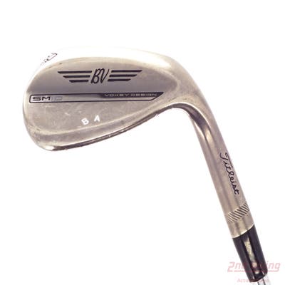 Titleist Vokey SM10 Nickel Wedge Lob LW 60° 4 Deg Bounce T Grind Stock Steel Shaft Steel Wedge Flex Right Handed 35.0in