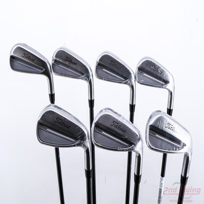 Mint Titleist 2025 T150 Iron Set 4-PW Mitsubishi MMT 105 Graphite Tour X-Stiff Right Handed +1/4"