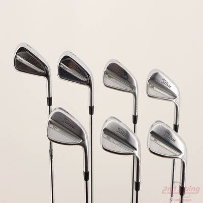 Titleist 2023 T100 Iron Set 4-PW Project X LZ 6.5 Steel X-Stiff Right Handed +3/4"