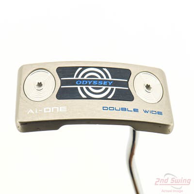 Mint Odyssey Ai-ONE Silver Double Wide Putter Steel Right Handed 35.0in