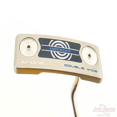 Mint Odyssey Ai-ONE Silver Double Wide Putter Steel Right Handed 35.0in