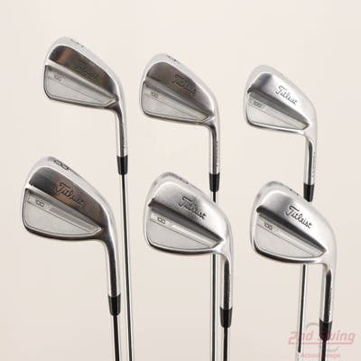 Titleist 2023 T100 Iron Set 5-PW FST KBS Tour Steel X-Stiff Right Handed +1/2"