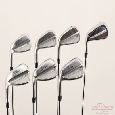 Titleist 2023 T150/T200 Combo Iron Set 5-PW AW Project X LZ 6.0 Steel Stiff Left Handed +1/2"