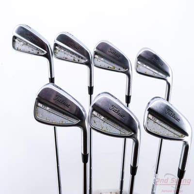 Titleist 2023 T100 Iron Set 4-PW FST KBS Tour-V 120 Steel X-Stiff Right Handed +1/4"