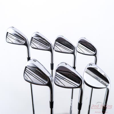 Mint Cobra 2023 KING Tour Iron Set 5-PW FST KBS Tour-V 110 Steel Stiff Right Handed +1/4"