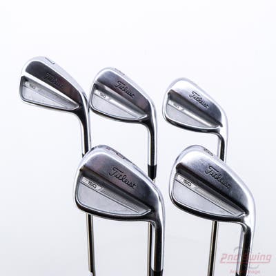 Titleist 2023 T150 Iron Set 7-PW AW UST Mamiya Recoil 65 F3 Graphite Regular Right Handed -1/4"