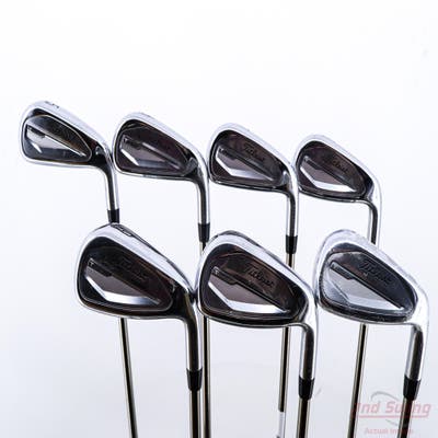 Titleist 2023 T350 Iron Set 5-PW AW UST Mamiya Recoil 65 F3 Graphite Regular Right Handed STD