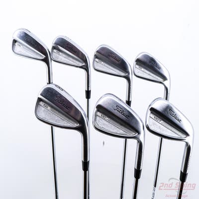 Titleist 2023 T100 Iron Set 4-PW True Temper Dynamic Gold S300 Steel Stiff Right Handed STD