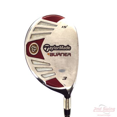 TaylorMade 2007 Burner Steel Fairway Wood 3 Wood 3W 15° TM Reax Superfast 50 Graphite Stiff Right Handed 43.0in