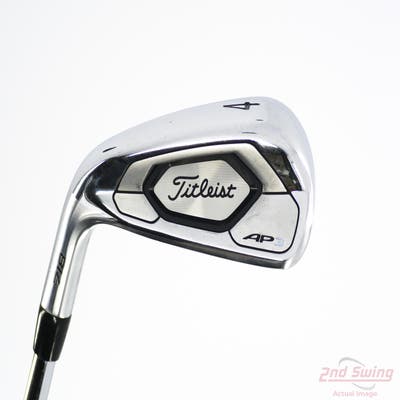 Titleist 718 AP3 Single Iron 4 Iron True Temper AMT Black S300 Steel Stiff Left Handed 38.75in