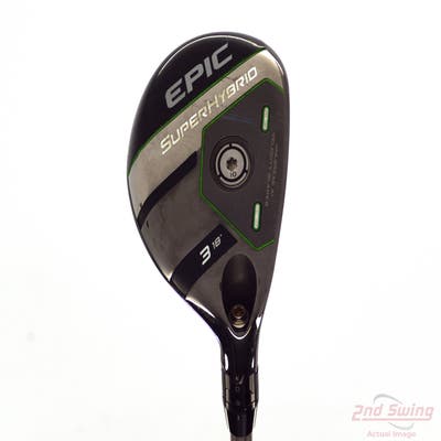 Callaway EPIC Super Hybrid 3 Hybrid 18° Aerotech SteelFiber fc75 Graphite Regular Right Handed 41.0in