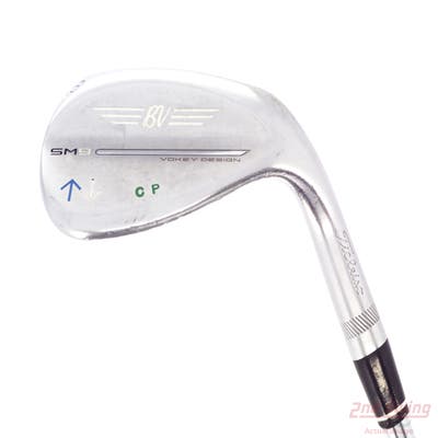 Titleist Vokey SM9 Tour Chrome Wedge Lob LW 58° 12 Deg Bounce D Grind Nippon NS Pro Modus 3 Tour 125 Steel Stiff Right Handed 35.5in