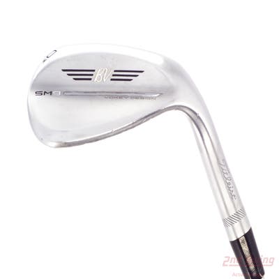 Titleist Vokey SM9 Tour Chrome Wedge Lob LW 60° 8 Deg Bounce M Grind FST KBS Tour Steel X-Stiff Right Handed 35.75in