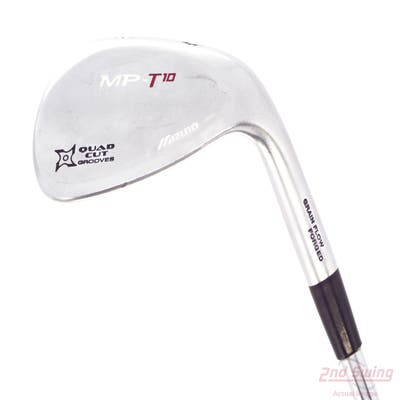 Mizuno MP-T 10 White Satin Chrome Wedge Sand SW 54° 9 Deg Bounce True Temper Dynamic Gold Steel Wedge Flex Right Handed 35.5in