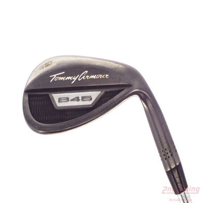 Tommy Armour 845 TA-25 Black Wedge Lob LW 60° 5 Deg Bounce Stock Steel Shaft Steel Wedge Flex Right Handed 34.75in