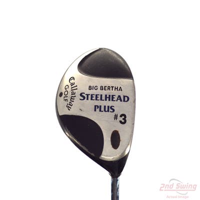 Callaway Steelhead Plus Fairway Wood 3 Wood 3W Callaway Stock Steel Steel Regular Right Handed 43.0in