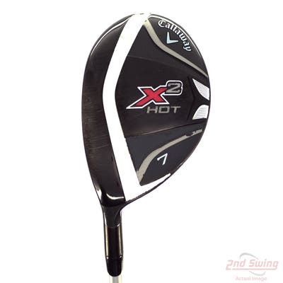 Callaway X2 Hot Womens Fairway Wood 7 Wood 7W Callaway X2 Hot Graphite Ladies Left Handed 41.75in
