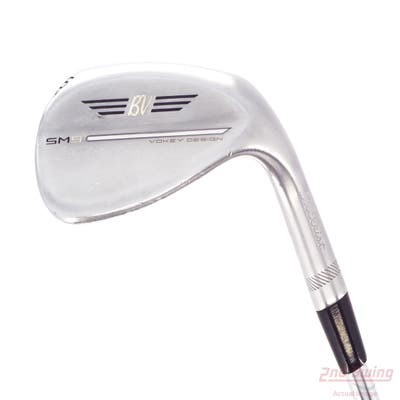 Titleist Vokey SM9 Tour Chrome Wedge Sand SW 56° 8 Deg Bounce M Grind Titleist Vokey BV Steel Wedge Flex Right Handed 35.25in