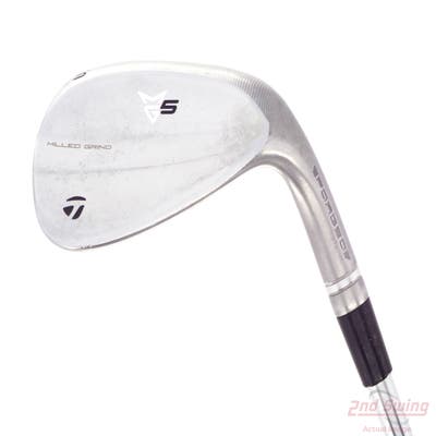TaylorMade Milled Grind 5 Satin Chrome Wedge Gap GW 50° 9 Deg Bounce SB Project X 6.5 Steel X-Stiff Right Handed 36.0in