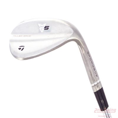 TaylorMade Milled Grind 5 Satin Chrome Wedge Lob LW 60° 8 Deg Bounce LB Project X 6.5 Steel X-Stiff Right Handed 35.25in