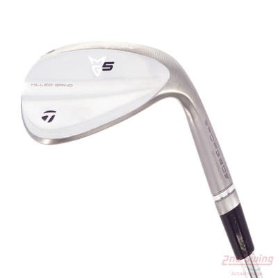 TaylorMade Milled Grind 5 Satin Chrome Wedge Lob LW 60° 8 Deg Bounce LB Project X 6.5 Steel X-Stiff Right Handed 36.0in