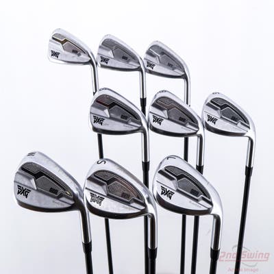 PXG 0211 DC Iron Set 5-PW AW GW SW LW FST KBS MAX Graphite 55 Graphite Senior Right Handed -1/2"