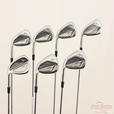 Mizuno JPX 923 Hot Metal Iron Set 5-PW GW FST KBS Tour Lite Steel Stiff Left Handed +1/4"