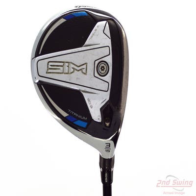 TaylorMade SIM Ti Fairway Wood 3 Wood 3W 15° Mitsubishi Diamana F75 Limited Graphite Stiff Right Handed 43.25in