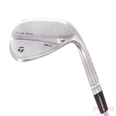 TaylorMade Milled Grind 4 Tiger Woods Wedge Lob LW 60° 11 Deg Bounce TW True Temper Dynamic Gold S300 Steel Stiff Right Handed 35.0in