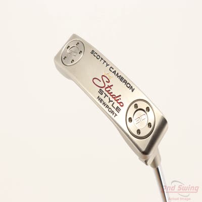 Mint Titleist Scotty Cameron 2025 Studio Style Newport Putter Steel Right Handed 34.0in