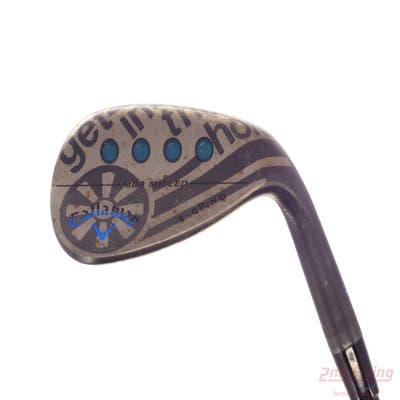 Callaway MD3 Milled Black S-Grind Wedge Lob LW 58° 9 Deg Bounce S Grind FST KBS Tour Custom Black Steel Wedge Flex Right Handed 35.0in