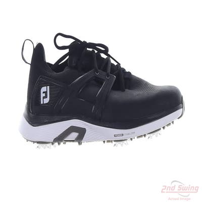 New Mens Golf Shoe Footjoy 2023 Hyperflex Wide 9 Black/White MSRP $170 51117