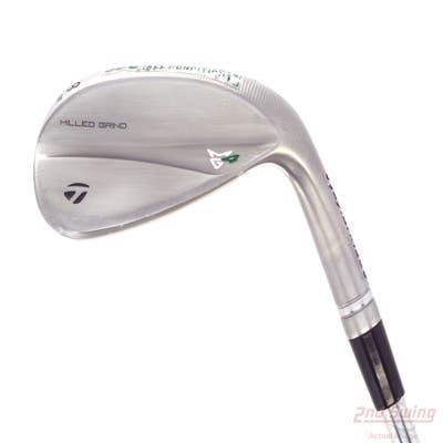Mint TaylorMade Milled Grind 4 Chrome Wedge Lob LW 58° 9 Deg Bounce SBC True Temper Dynamic Gold Tour Issue 115 Steel Wedge Flex Right Handed 34.75in