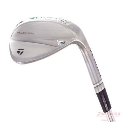 Mint TaylorMade Milled Grind 4 Chrome Wedge Lob LW 58° 9 Deg Bounce SBC True Temper Dynamic Gold Tour Issue 115 Steel Wedge Flex Right Handed 34.75in