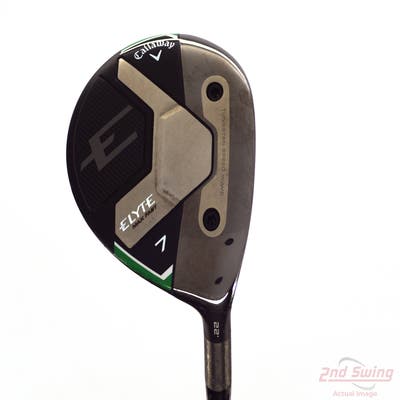Callaway Elyte Max Fast Fairway Wood 7 Wood 7W 22° Mitsubishi Vanquish PL 40 Graphite Senior Right Handed 42.25in