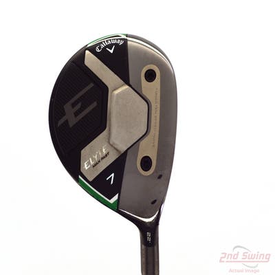 Callaway Elyte Max Fast Fairway Wood 7 Wood 7W 22° Mitsubishi Vanquish PL 40 Graphite Senior Right Handed 42.0in