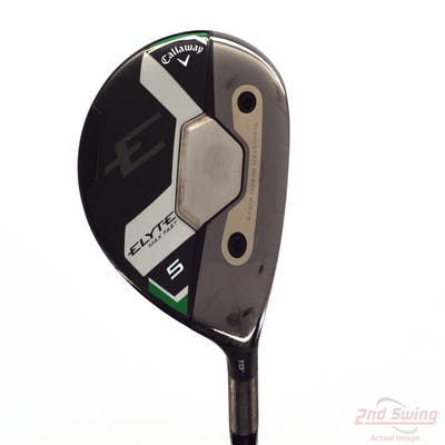 Callaway Elyte Max Fast Fairway Wood 5 Wood 5W 19° Mitsubishi Vanquish PL 40 Graphite Senior Right Handed 42.75in