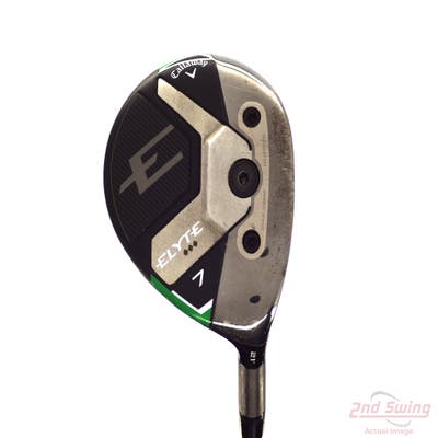 Callaway Elyte Triple Diamond Fairway Wood 7 Wood 7W 21° Mitsubishi Tensei 1K Black 75 Graphite Stiff Right Handed 42.25in