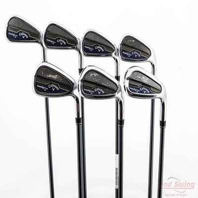 Callaway Paradym X Iron Set 5-PW AW UST Mamiya Recoil 65 Dart Graphite Regular Right Handed +1/4"