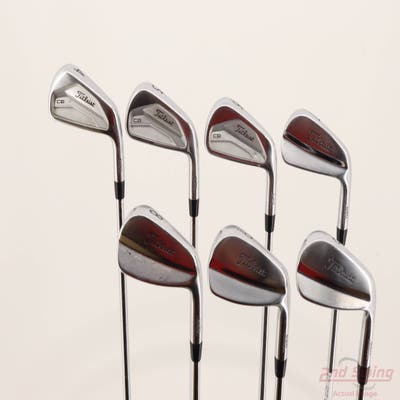 Titleist 620 MB/CB Combo Iron Set 4-PW True Temper Dynamic Gold X7 Steel X-Stiff Right Handed +1/4"