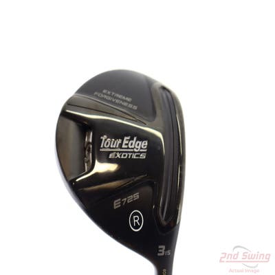 Tour Edge Exotics E725 Fairway Wood 3 Wood 3W 15° Project X Cypher 55 Graphite Regular Right Handed 43.5in