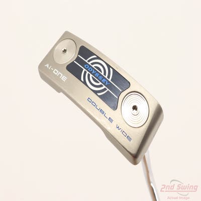 Mint Odyssey Ai-ONE Silver Double Wide Putter Steel Right Handed 35.0in