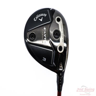 Callaway Elyte Ti Fairway Wood 3 Wood 3W 15° Fujikura Ventus Velocore+ Red 6 Graphite Regular Right Handed 41.75in