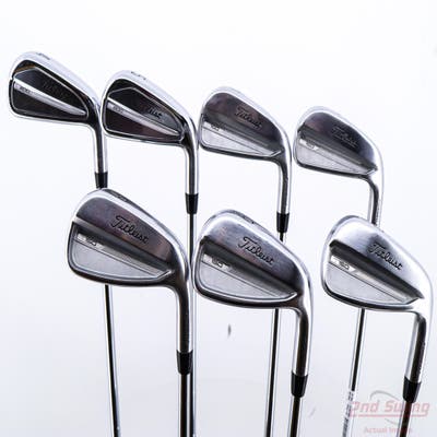 Titleist 2023 T150/T200 Combo Iron Set 4-PW True Temper Dynamic Gold X100 Steel X-Stiff Right Handed +1"